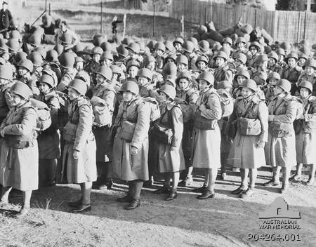 Group of women soliders.