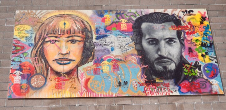 Mural near Maskihkîy Âcimowin / Medicine Stories, 118 Avenue, Edmonton, Alberta